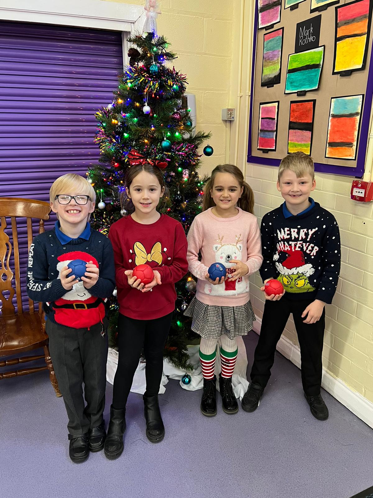 Y3 Boccia winners
